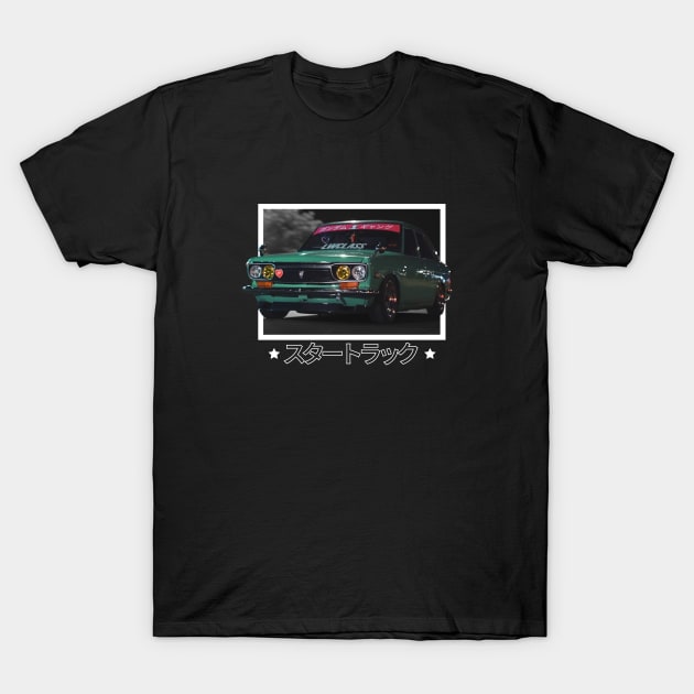 Datsun 510 T-Shirt by Mangekyou Media